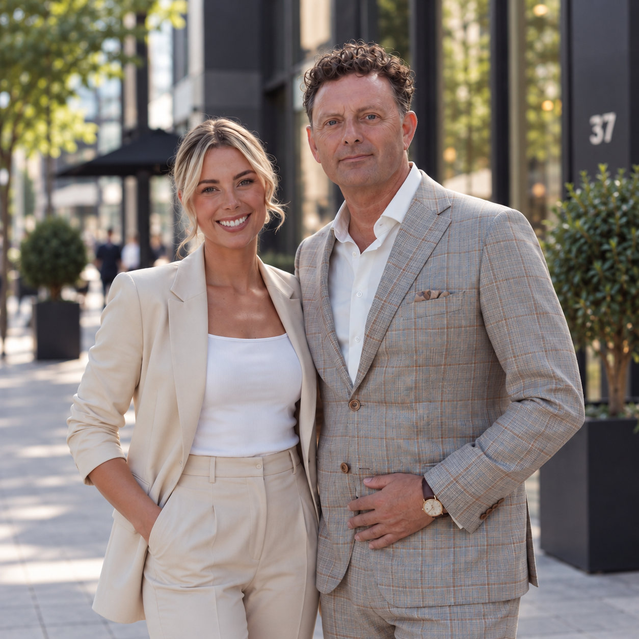 Leo en Kelcey van Wijshoff & Partners in gesprek